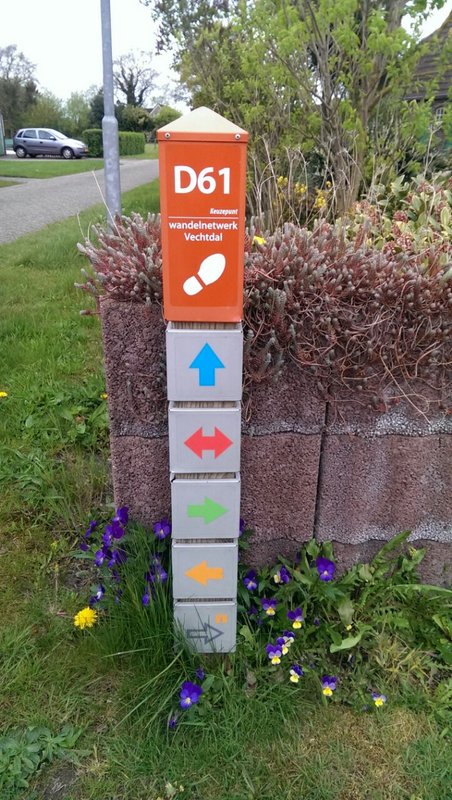 Hier bij ons op de Veldweg starten een paar prachtige routes.